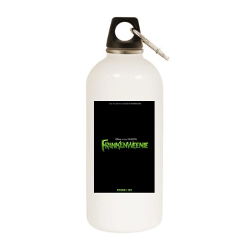 Frankenweenie (2012) White Water Bottle With Carabiner