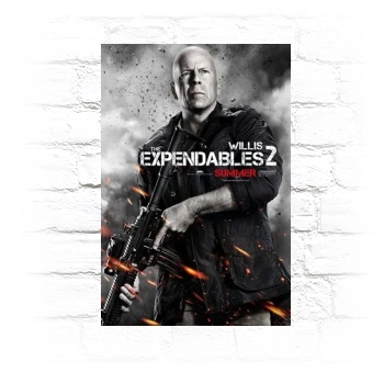 The Expendables 2 (2012) Metal Wall Art