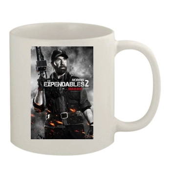 The Expendables 2 (2012) 11oz White Mug