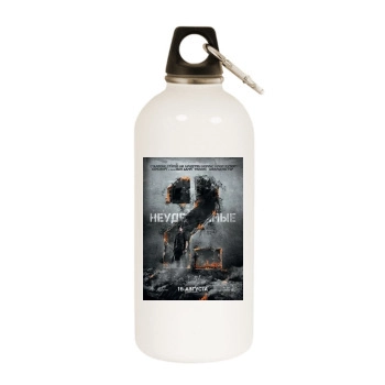 The Expendables 2 (2012) White Water Bottle With Carabiner