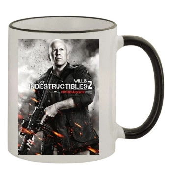 The Expendables 2 (2012) 11oz Colored Rim & Handle Mug