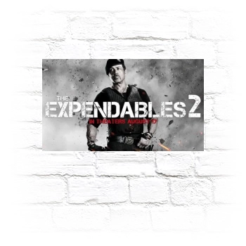 The Expendables 2 (2012) Metal Wall Art