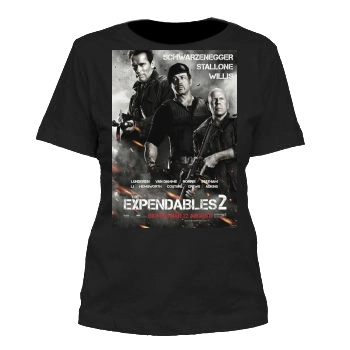 The Expendables 2 (2012) Women's Cut T-Shirt