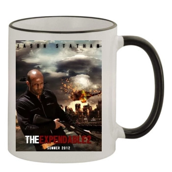 The Expendables 2 (2012) 11oz Colored Rim & Handle Mug