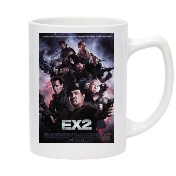 The Expendables 2 (2012) 14oz White Statesman Mug