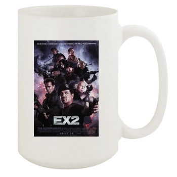 The Expendables 2 (2012) 15oz White Mug