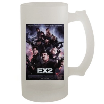 The Expendables 2 (2012) 16oz Frosted Beer Stein