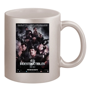 The Expendables 2 (2012) 11oz Metallic Silver Mug