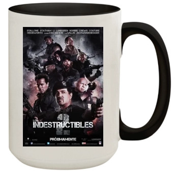 The Expendables 2 (2012) 15oz Colored Inner & Handle Mug