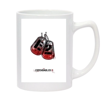 The Expendables 2 (2012) 14oz White Statesman Mug