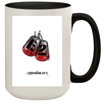 The Expendables 2 (2012) 15oz Colored Inner & Handle Mug