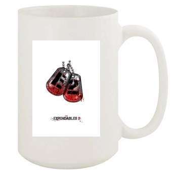 The Expendables 2 (2012) 15oz White Mug