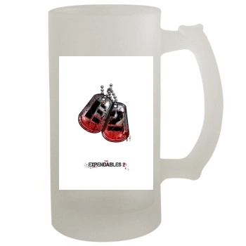 The Expendables 2 (2012) 16oz Frosted Beer Stein