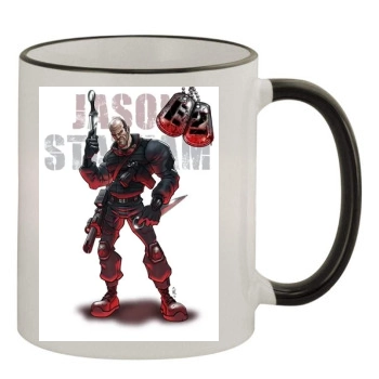 The Expendables 2 (2012) 11oz Colored Rim & Handle Mug