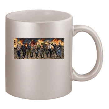 The Expendables 2 (2012) 11oz Metallic Silver Mug