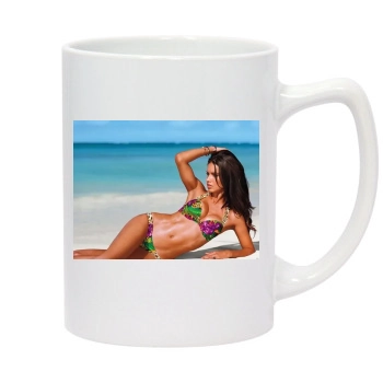 Adriana Lima 14oz White Statesman Mug