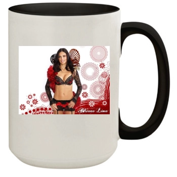 Adriana Lima 15oz Colored Inner & Handle Mug