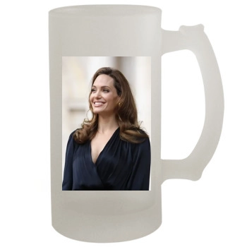 Angelina Jolie 16oz Frosted Beer Stein