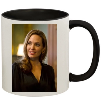 Angelina Jolie 11oz Colored Inner & Handle Mug