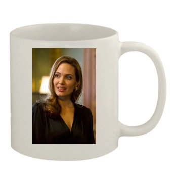 Angelina Jolie 11oz White Mug