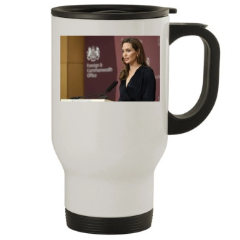 Angelina Jolie Stainless Steel Travel Mug