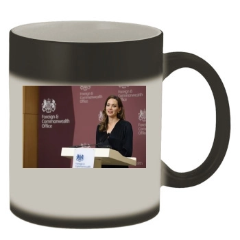 Angelina Jolie Color Changing Mug