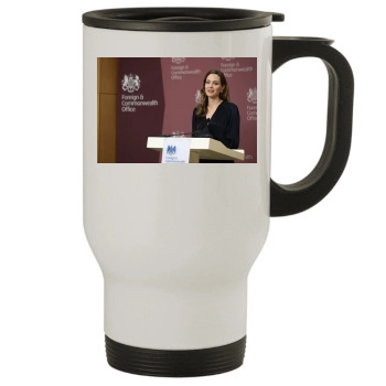 Angelina Jolie Stainless Steel Travel Mug