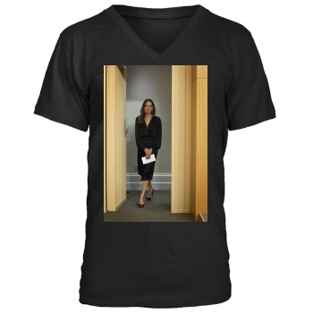 Angelina Jolie Men's V-Neck T-Shirt