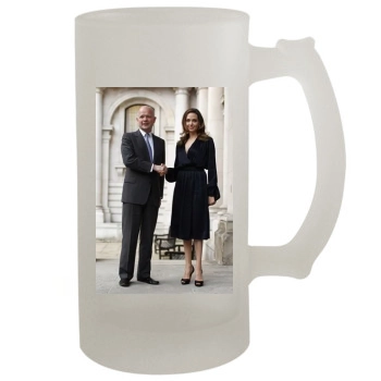 Angelina Jolie 16oz Frosted Beer Stein