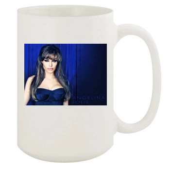 Angelina Jolie 15oz White Mug