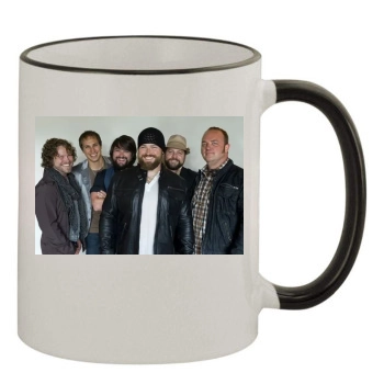 Zac Brown Band 11oz Colored Rim & Handle Mug