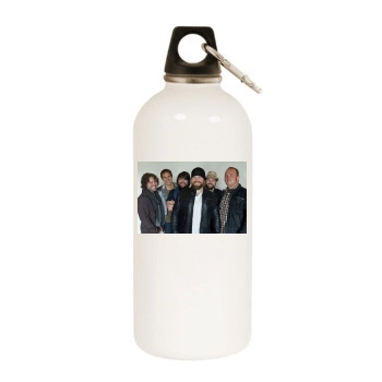 Zac Brown Band White Water Bottle With Carabiner