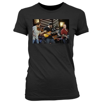 Zac Brown Band Women's Junior Cut Crewneck T-Shirt