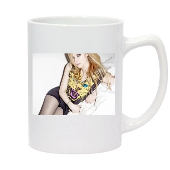 Avril Lavigne 14oz White Statesman Mug