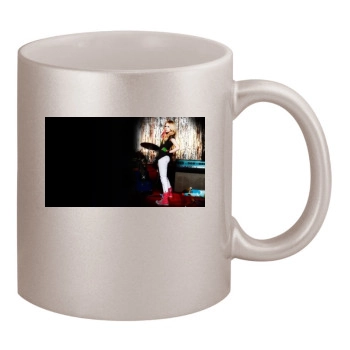 Avril Lavigne 11oz Metallic Silver Mug