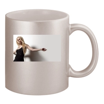 Avril Lavigne 11oz Metallic Silver Mug