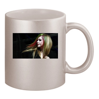 Avril Lavigne 11oz Metallic Silver Mug