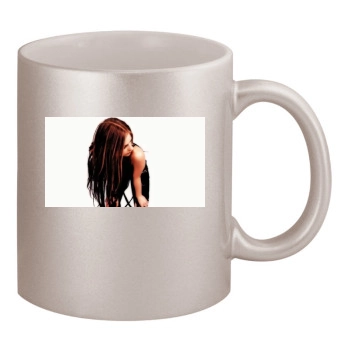 Avril Lavigne 11oz Metallic Silver Mug