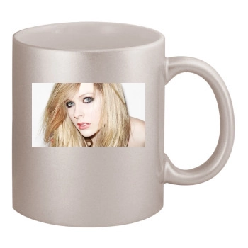 Avril Lavigne 11oz Metallic Silver Mug