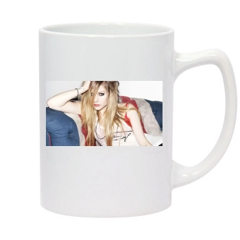 Avril Lavigne 14oz White Statesman Mug