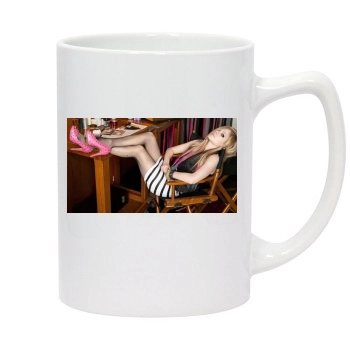 Avril Lavigne 14oz White Statesman Mug