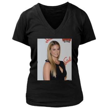 Bar Refaeli Women's Deep V-Neck TShirt