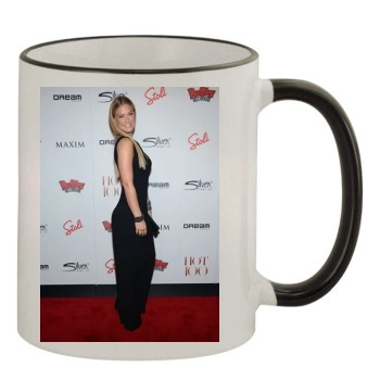 Bar Refaeli 11oz Colored Rim & Handle Mug