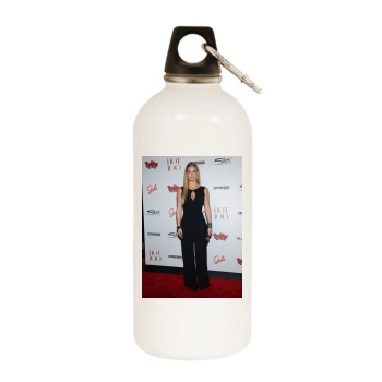 Bar Refaeli White Water Bottle With Carabiner