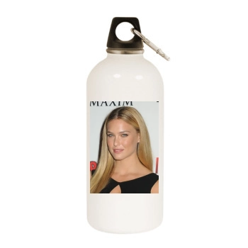 Bar Refaeli White Water Bottle With Carabiner