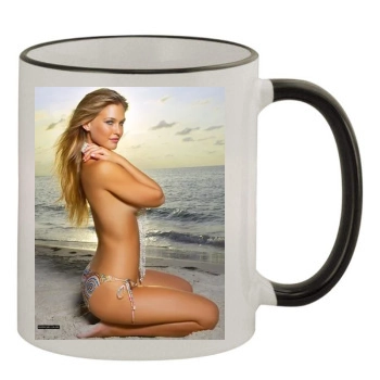 Bar Refaeli 11oz Colored Rim & Handle Mug