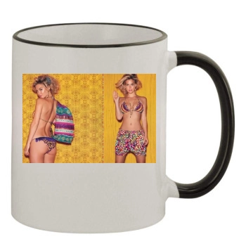 Bar Refaeli 11oz Colored Rim & Handle Mug