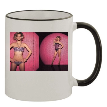 Bar Refaeli 11oz Colored Rim & Handle Mug