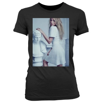 Blake Lively Women's Junior Cut Crewneck T-Shirt