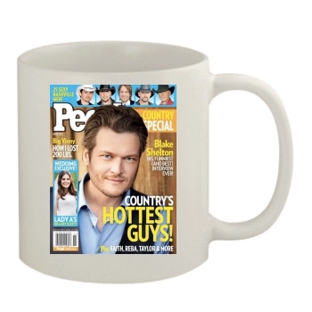 Blake Shelton 11oz White Mug